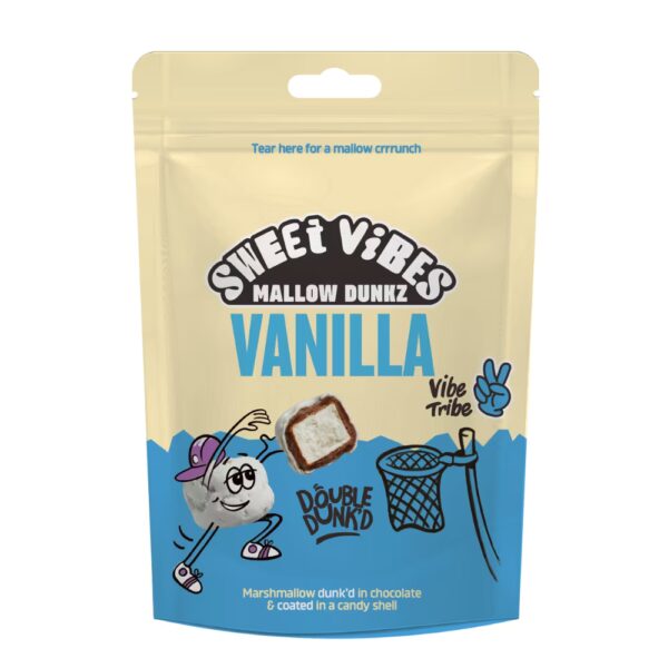 Sealed bag of vanilla mallow dunkz